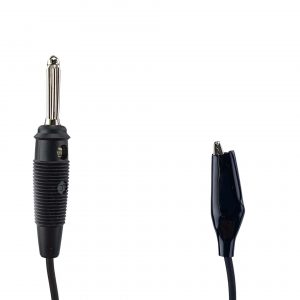 CABLE CON PINZA Y JACK PARA RECTIFICADOR BAÑOS